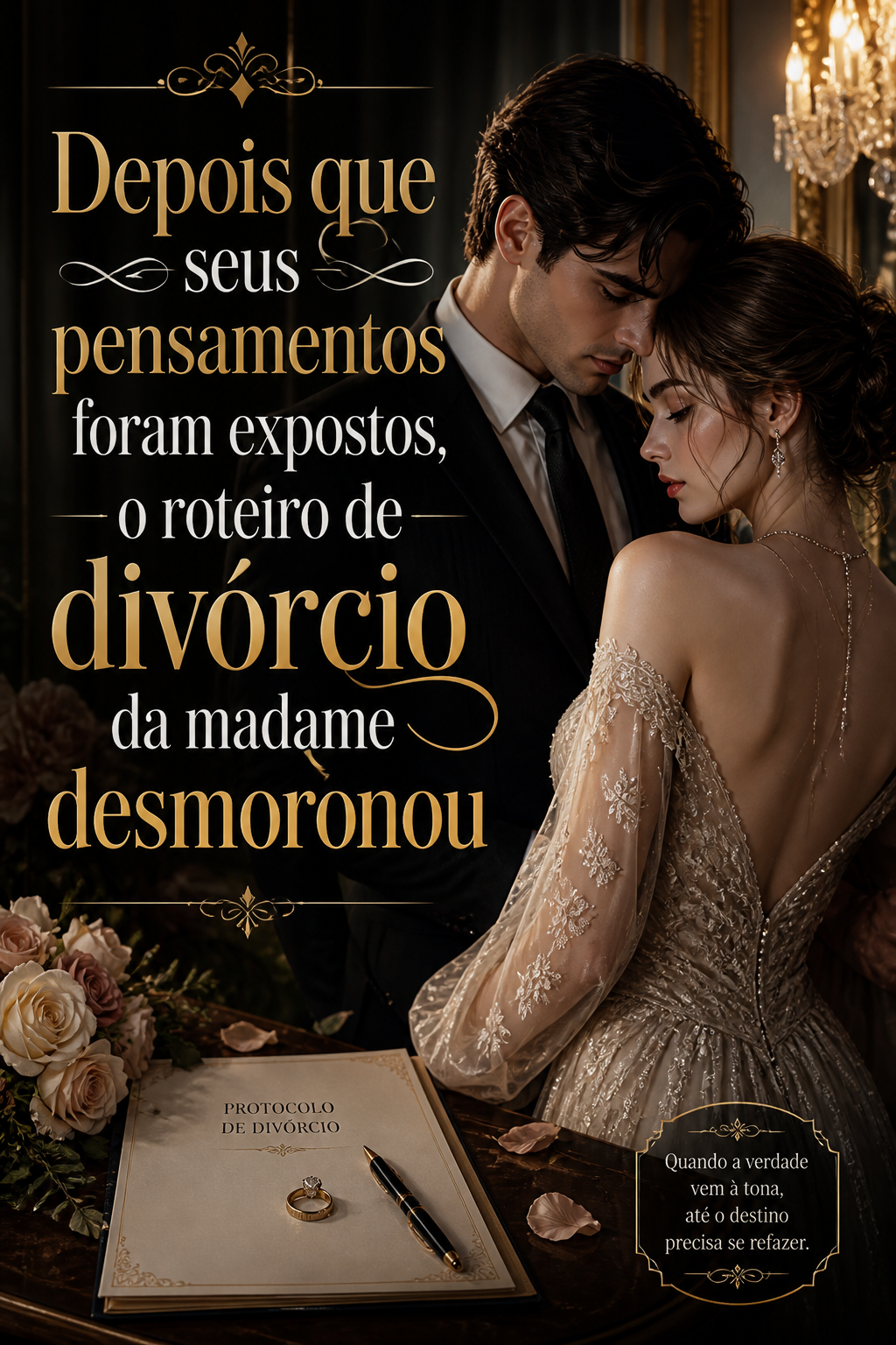 Depois que seus pensamentos foram expostos, o roteiro de divórcio da madame desmoronou