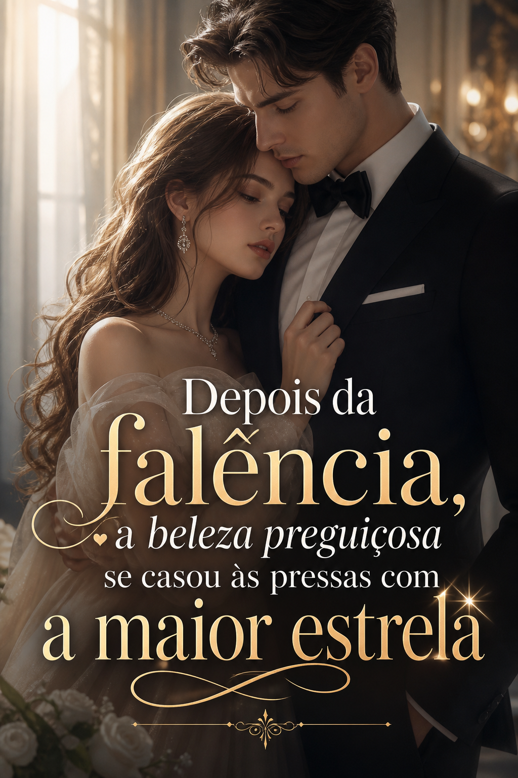 Depois da falência, a beleza preguiçosa se casou às pressas com a maior estrela